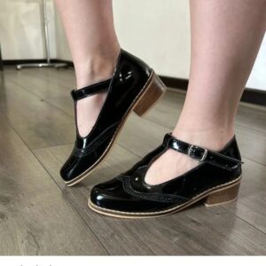 Zapatos Cuero Charol