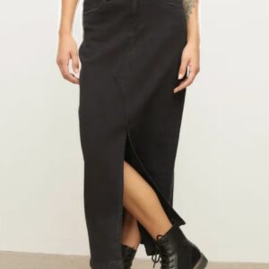 Falda Denim Black